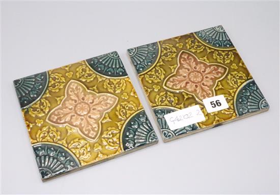 12 Victorian tiles